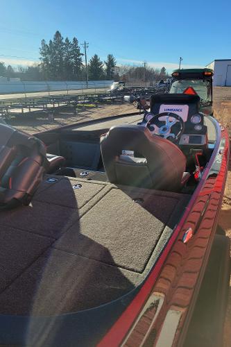 Slide: The Image of 2024 Nitro Z19 Pro fishing boat with advanced navigation system. - 5