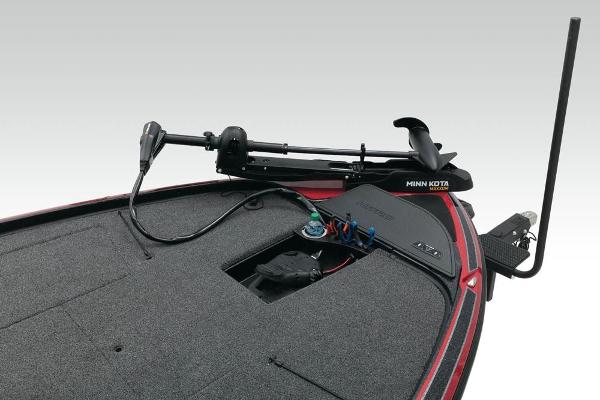 Slide: The Image of Nitro Z20 2022 boat deck with Minn Kota trolling motor. - 3