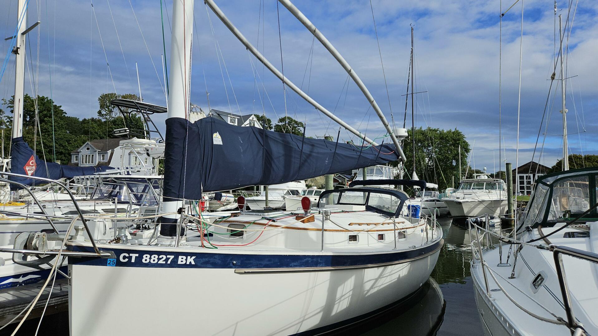 Slide: The Image of Nonsuch Auxiliary Sail 1988 - 4596569