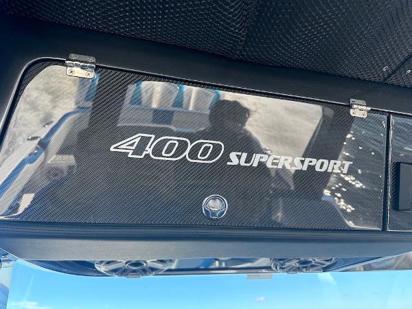 Slide: The Image of 2024 Nor-Tech 400 Supersport dashboard with carbon fiber finish. - 20