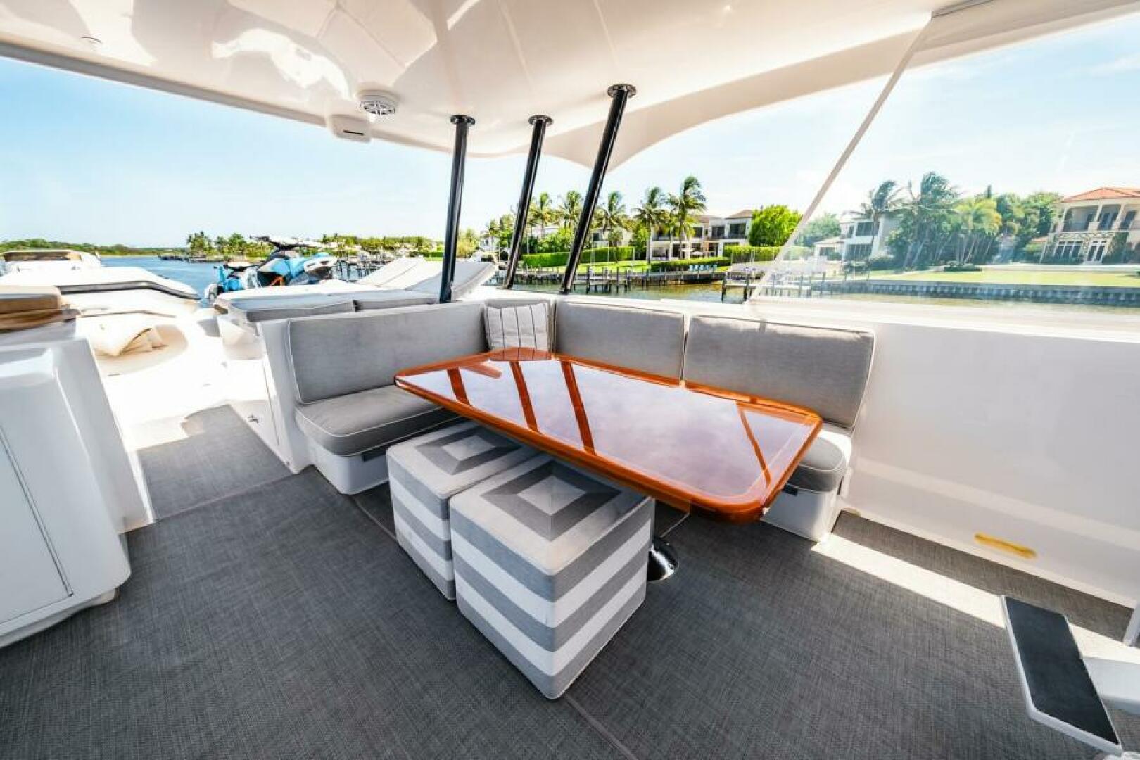 Slide: The Image of Flybridge Seating to Port - 4935393