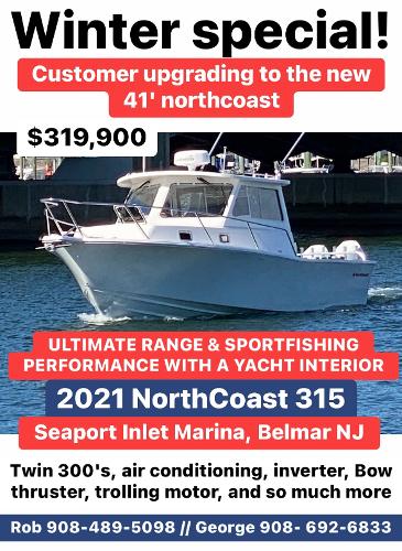 Slide: The Image of 2021 NorthCoast 315 HT boat for sale, $319,900, Seaport Inlet Marina, Belmar NJ. - 1