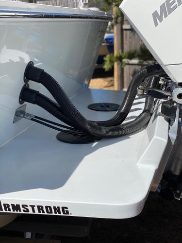 Slide: The Image of 2021 NorthCoast 315 HT boat with Mercury engine and Armstrong bracket. - 18