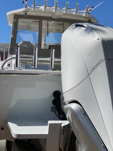 Slide: The Image of 2021 NorthCoast 315 HT boat with powerful outboard motor. - 20