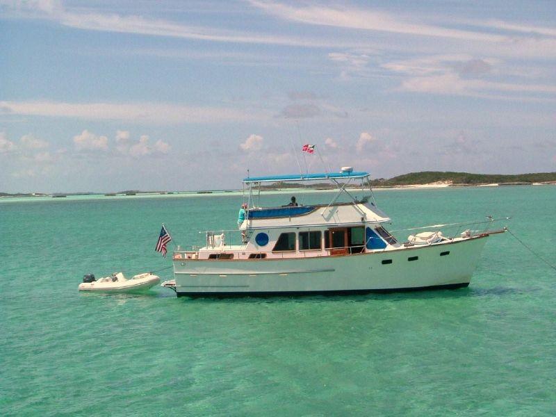 Slide: The Image of Ocean Alexander 43 (Tri-Cabin Trunk Trawler) 1981 - 0