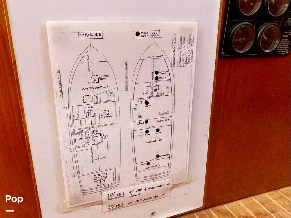 Slide: The Image of Ocean Alexander 52 Sedan 1986 - 15369058
