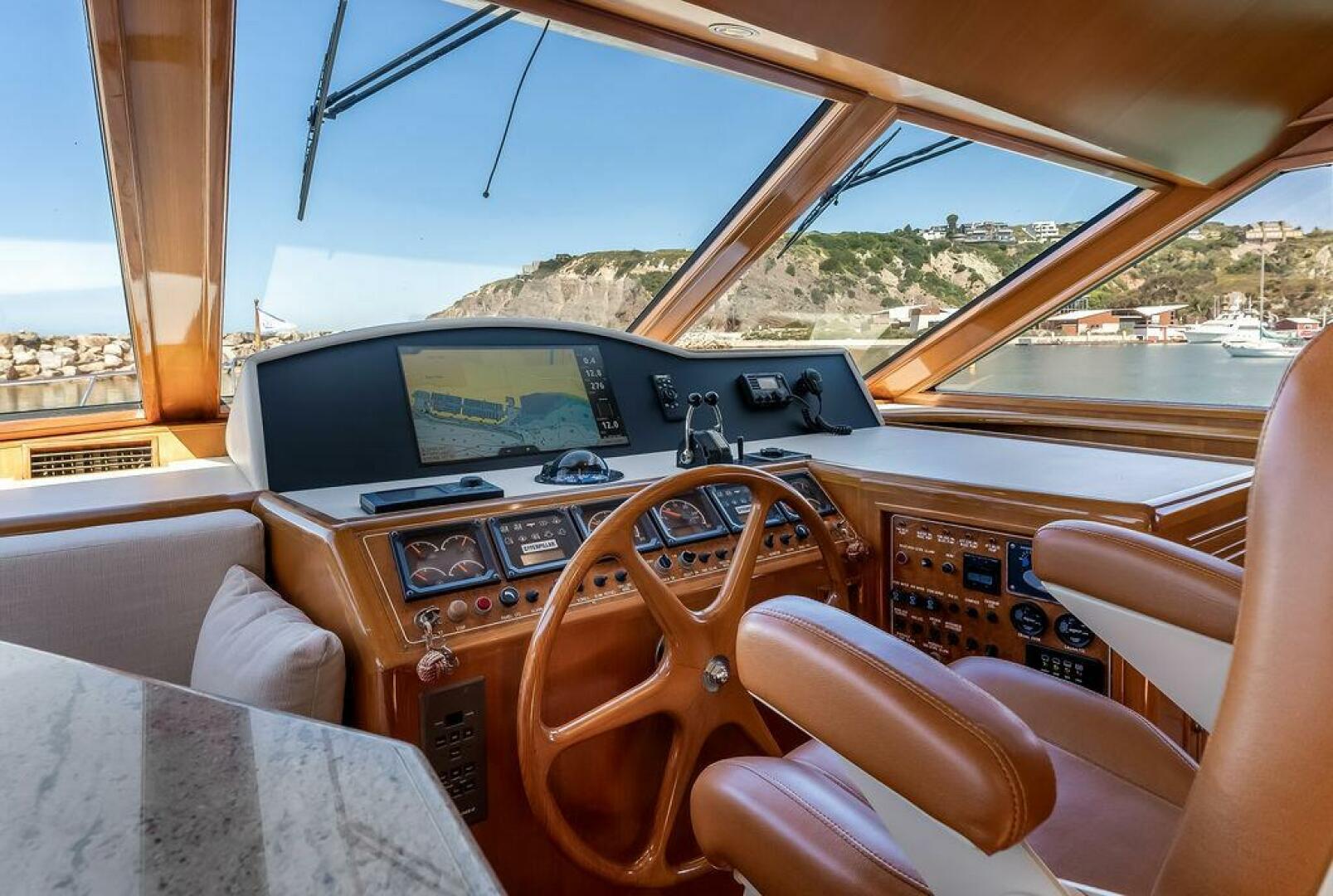 Slide: The Image of Ocean Alexander 54 Pilothouse 2001 - 5069373