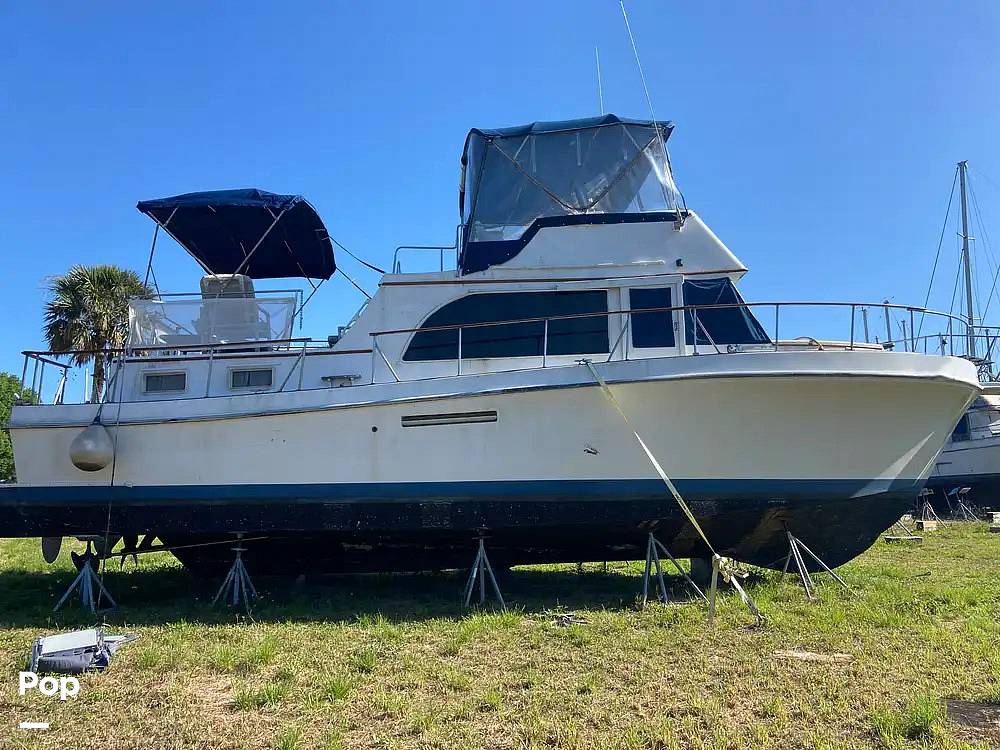 Slide: The Image of Ocean Yachts 40+2 Flying Bridge Trawler 1979 - 14023296