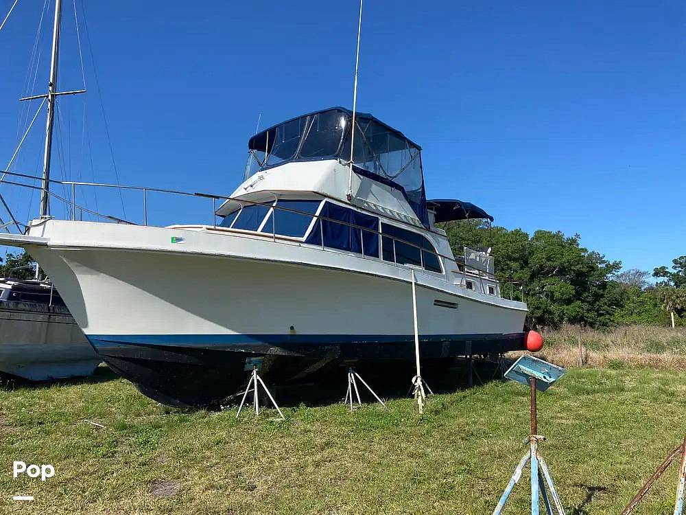 Slide: The Image of Ocean Yachts 40+2 Flying Bridge Trawler 1979 - 14023288