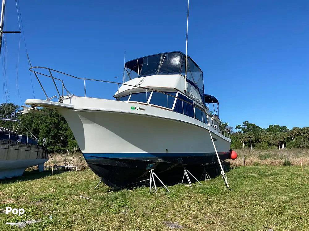 Slide: The Image of Ocean Yachts 40+2 Flying Bridge Trawler 1979 - 14023289