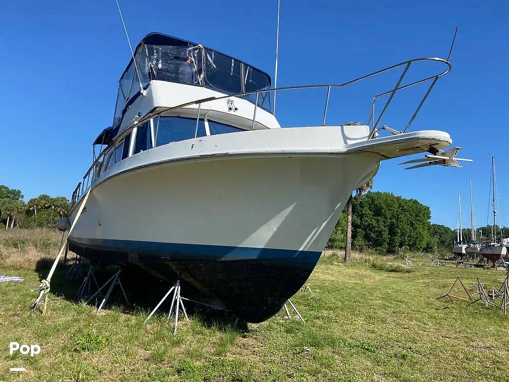 Slide: The Image of Ocean Yachts 40+2 Flying Bridge Trawler 1979 - 14023292