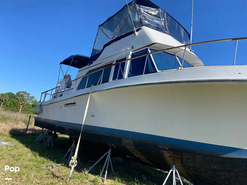 Slide: The Image of Ocean Yachts 40+2 Flying Bridge Trawler 1979 - 14023293