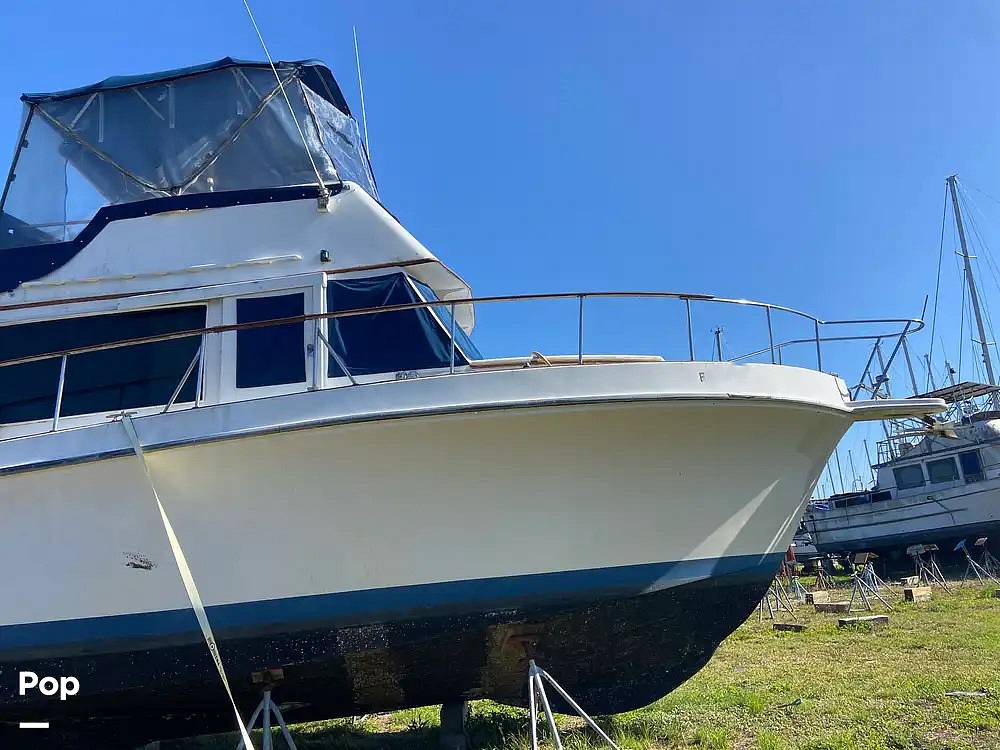 Slide: The Image of Ocean Yachts 40+2 Flying Bridge Trawler 1979 - 14023295