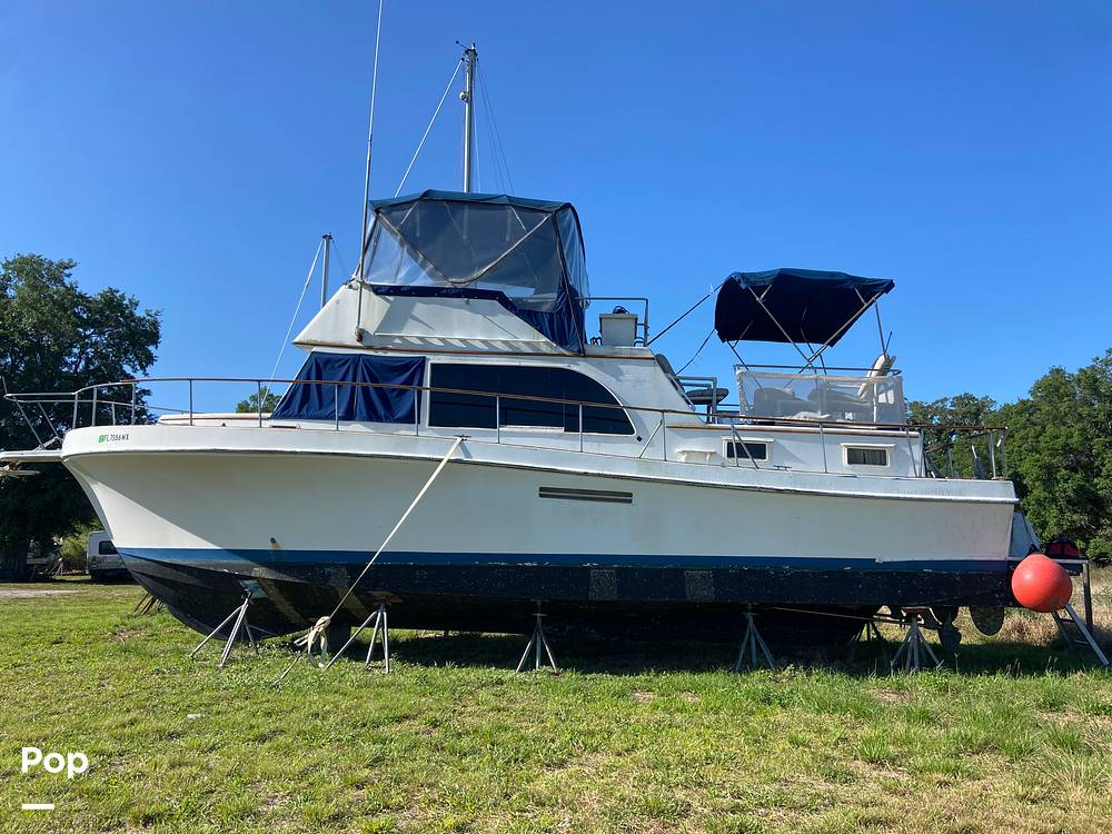 Slide: The Image of Ocean Yachts 40+2 Flying Bridge Trawler 1979 - 13945984