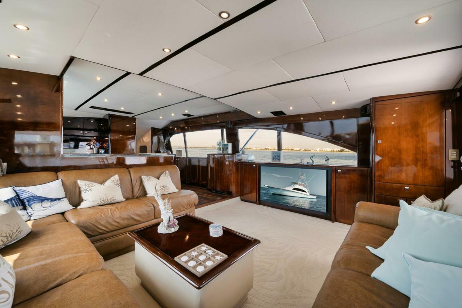 Slide: The Image of Ocean Yachts 73 Unconquered - Salon - 3824045