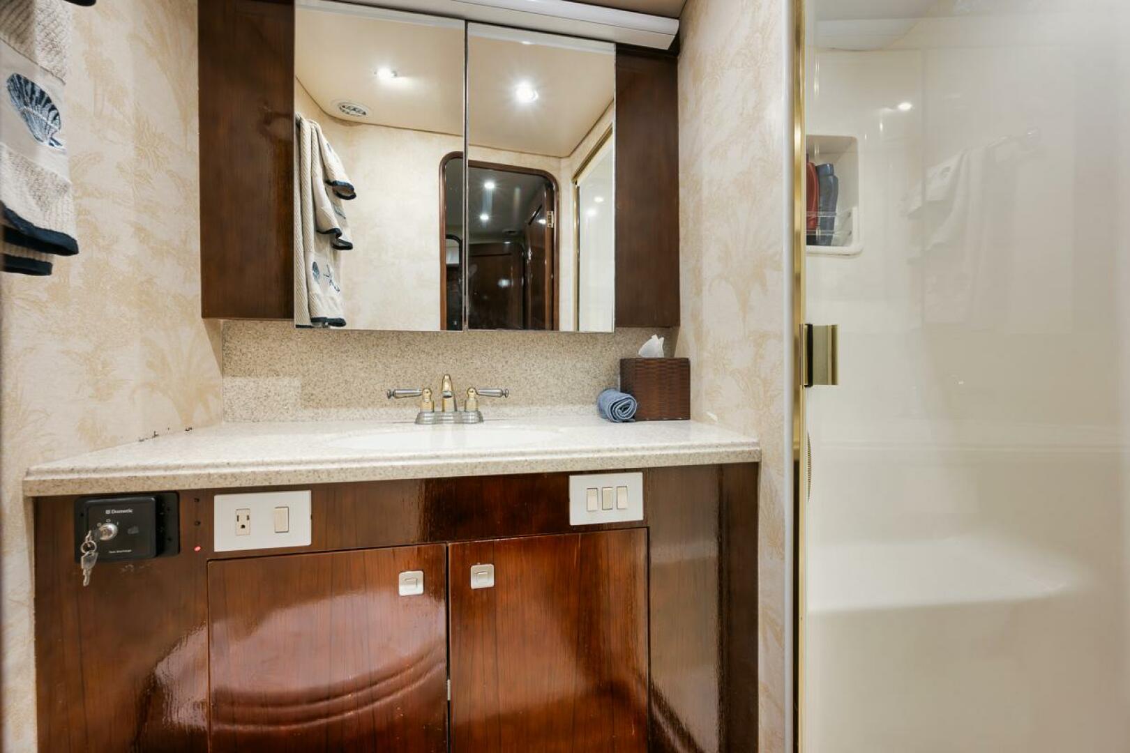 Slide: The Image of Ocean Yachts 73 Unconquered - Guest Head 2005 Ocean Yachts 73 Super Sport - Unconquered - 3824054