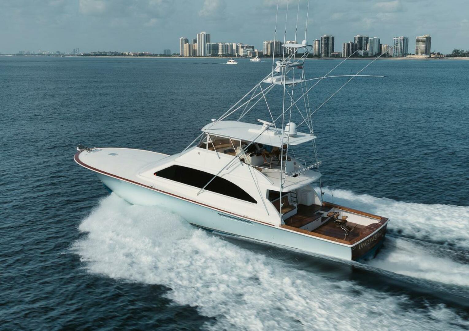 Slide: The Image of Ocean Yachts 73 Unconquered - Running Shot 2005 Ocean Yachts 73 Super Sport - Unconquered - 3824034