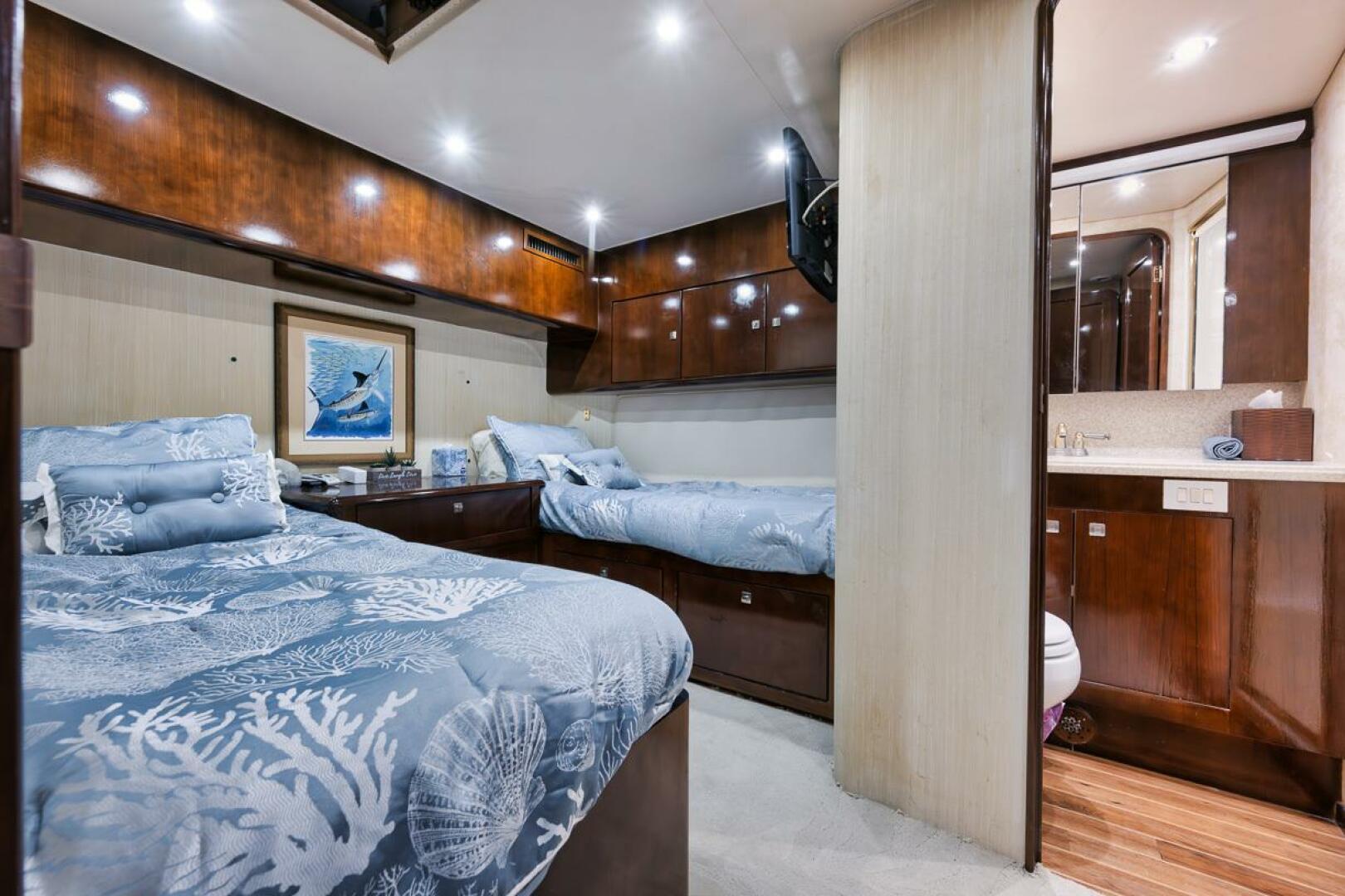 Slide: The Image of Ocean Yachts 73 Unconquered - Port Guest Stateroom 2005 Ocean Yachts 73 Super Sport - Unconquered - 3824053