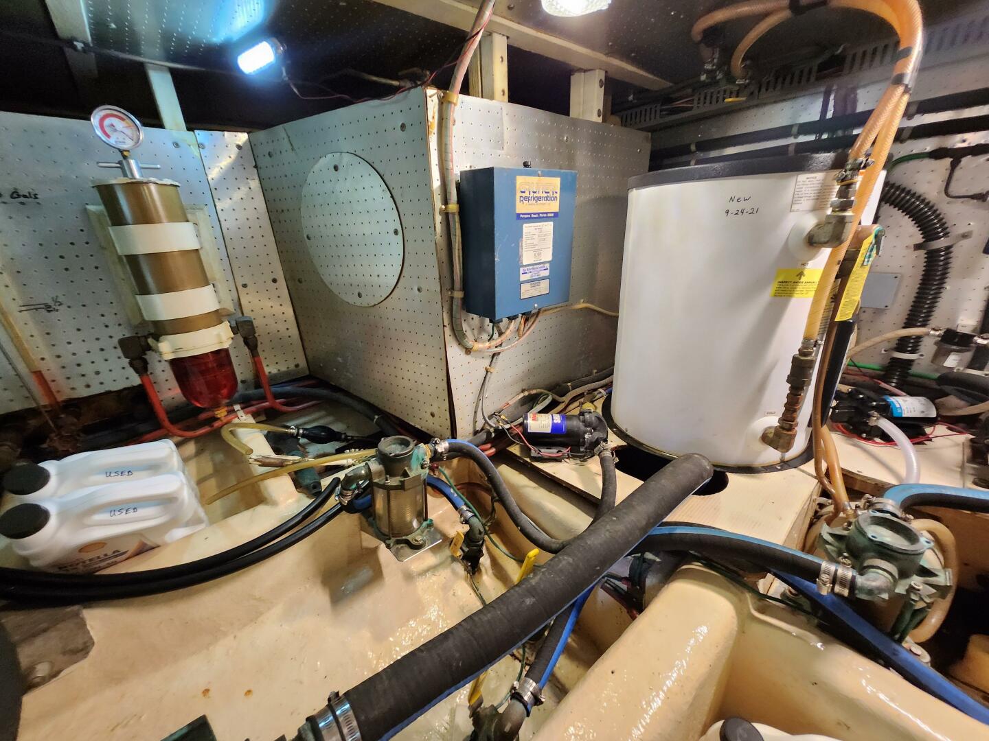 Slide: The Image of Engine Room Panning Forward - 4204554