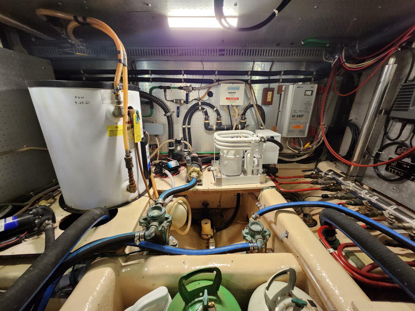 Slide: The Image of Engine Room Panning Forward - 4204555