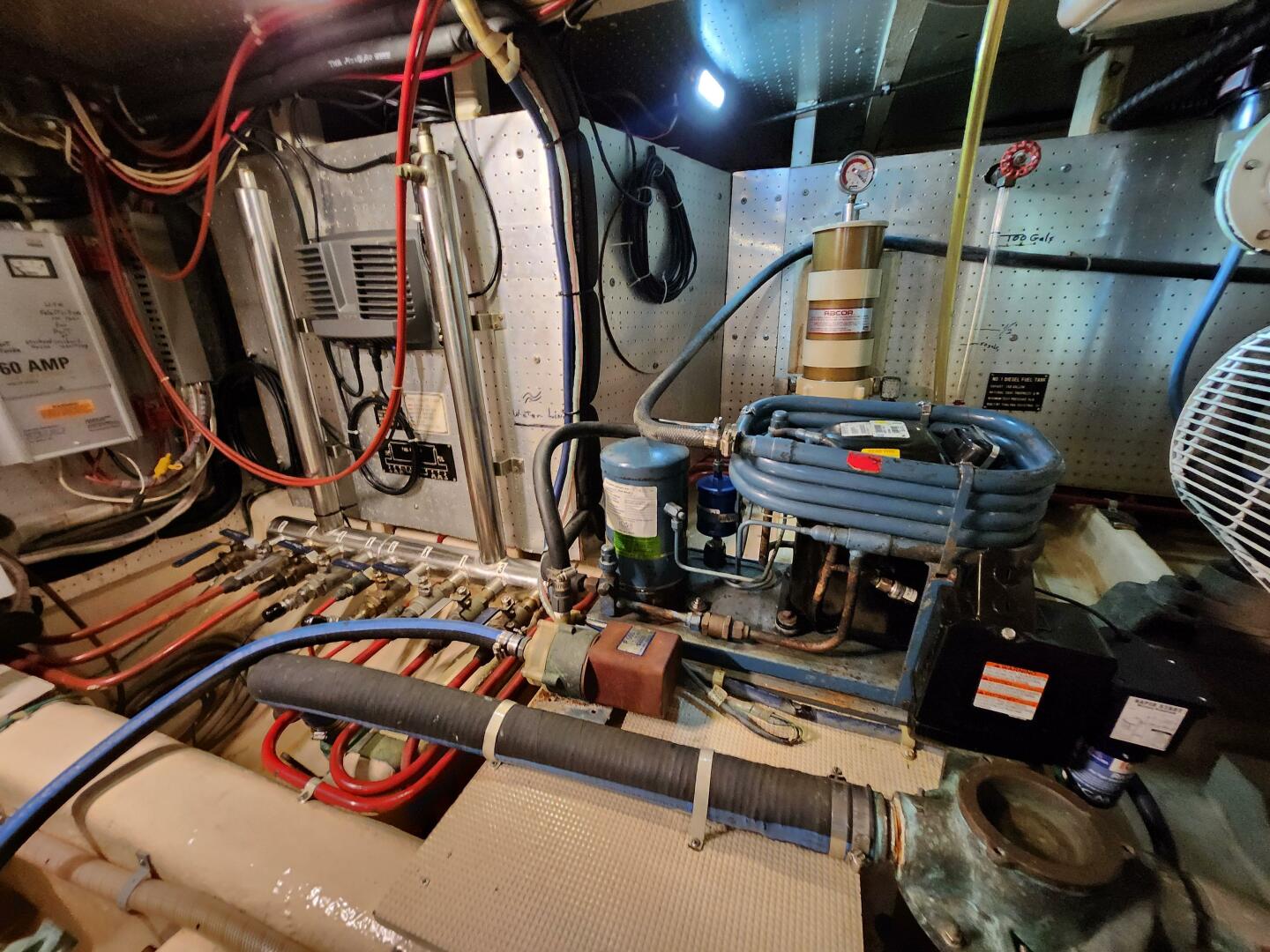 Slide: The Image of Engine Room Panning Forward - 4204557