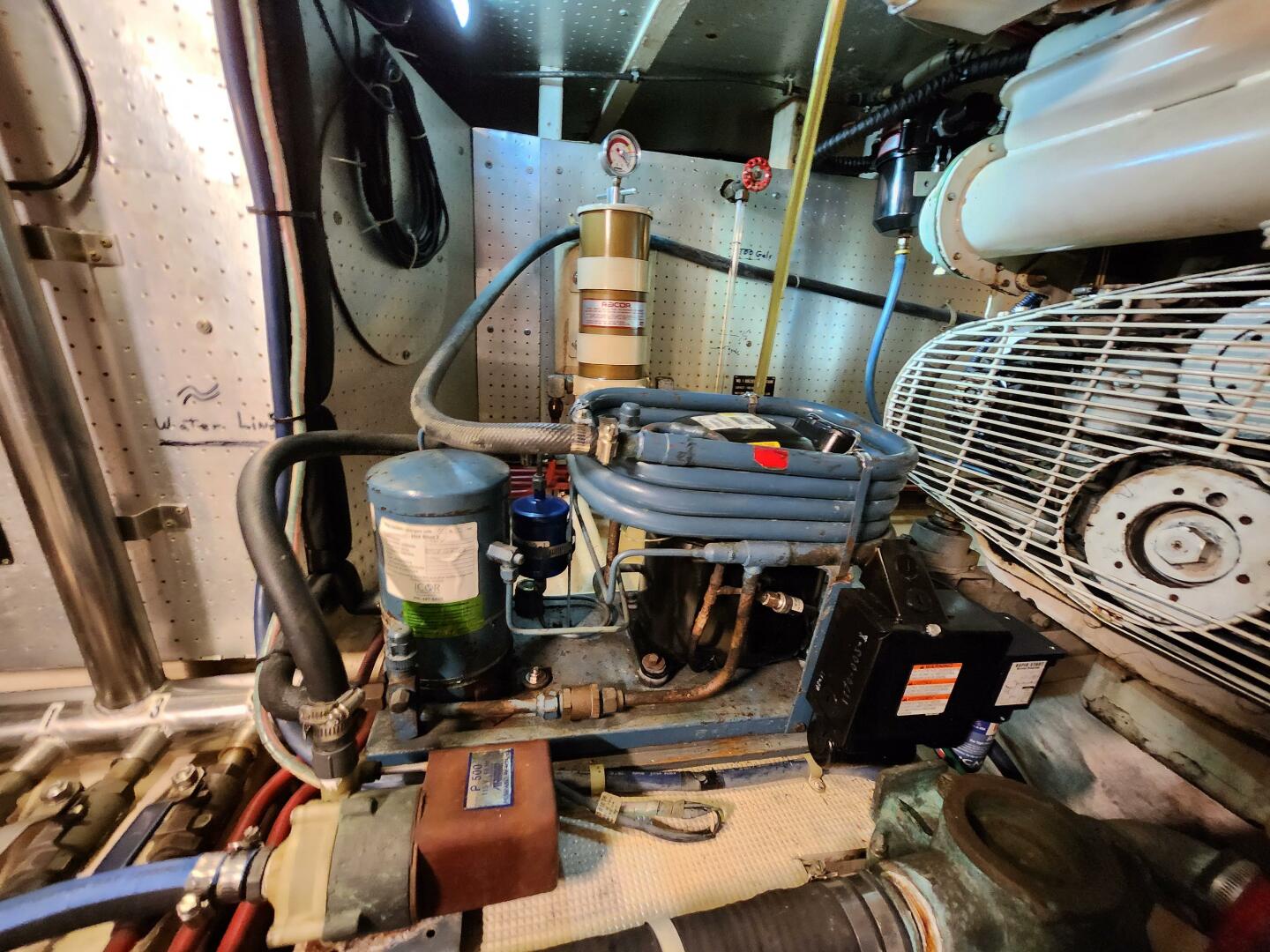 Slide: The Image of Engine Room Panning Forward - 4204561