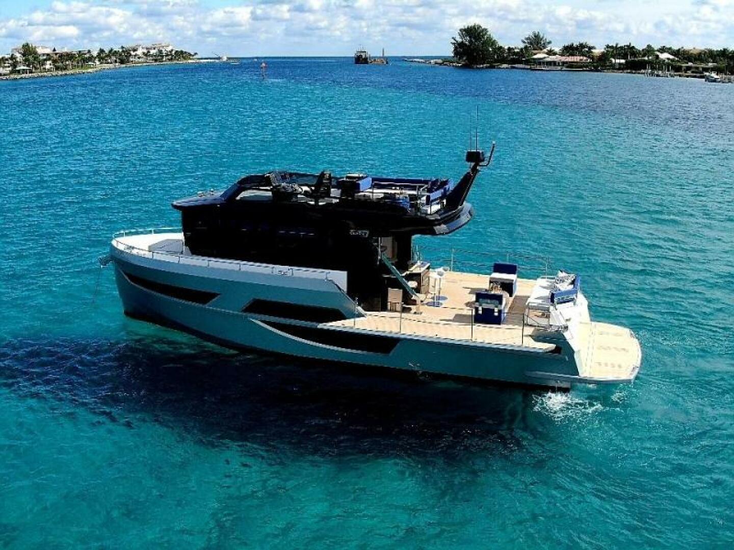 Slide: The Image of Okean 50X - Quixotic - Exterior Profile 2020 Okean 50X Flybridge - Quixotic - 4890612