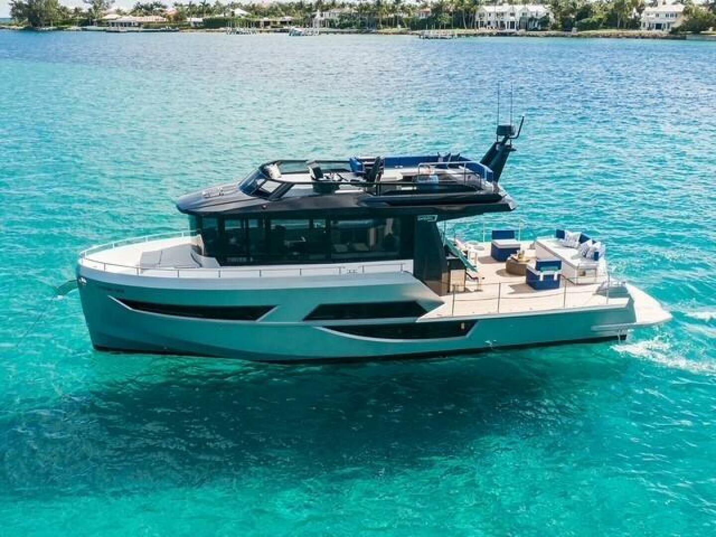 Slide: The Image of Okean 50X - Quixotic - Profile 2020 Okean 50X Flybridge - Quixotic - 4890618