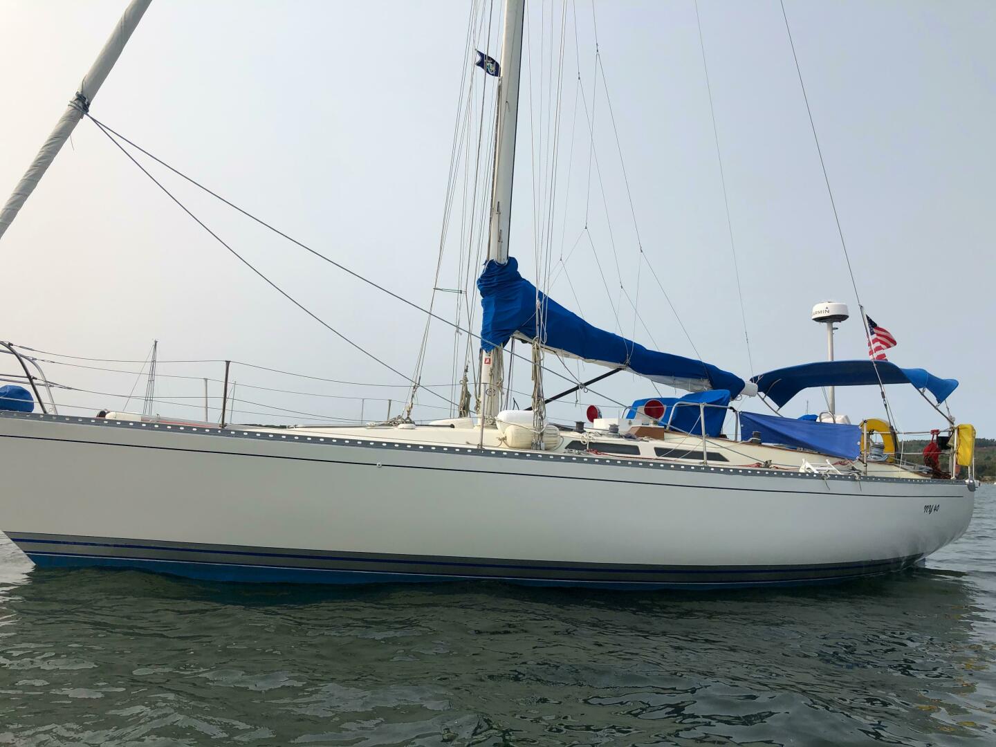 Slide: The Image of Palmer Johnson New York 40 Sloop 1978 - 5144996