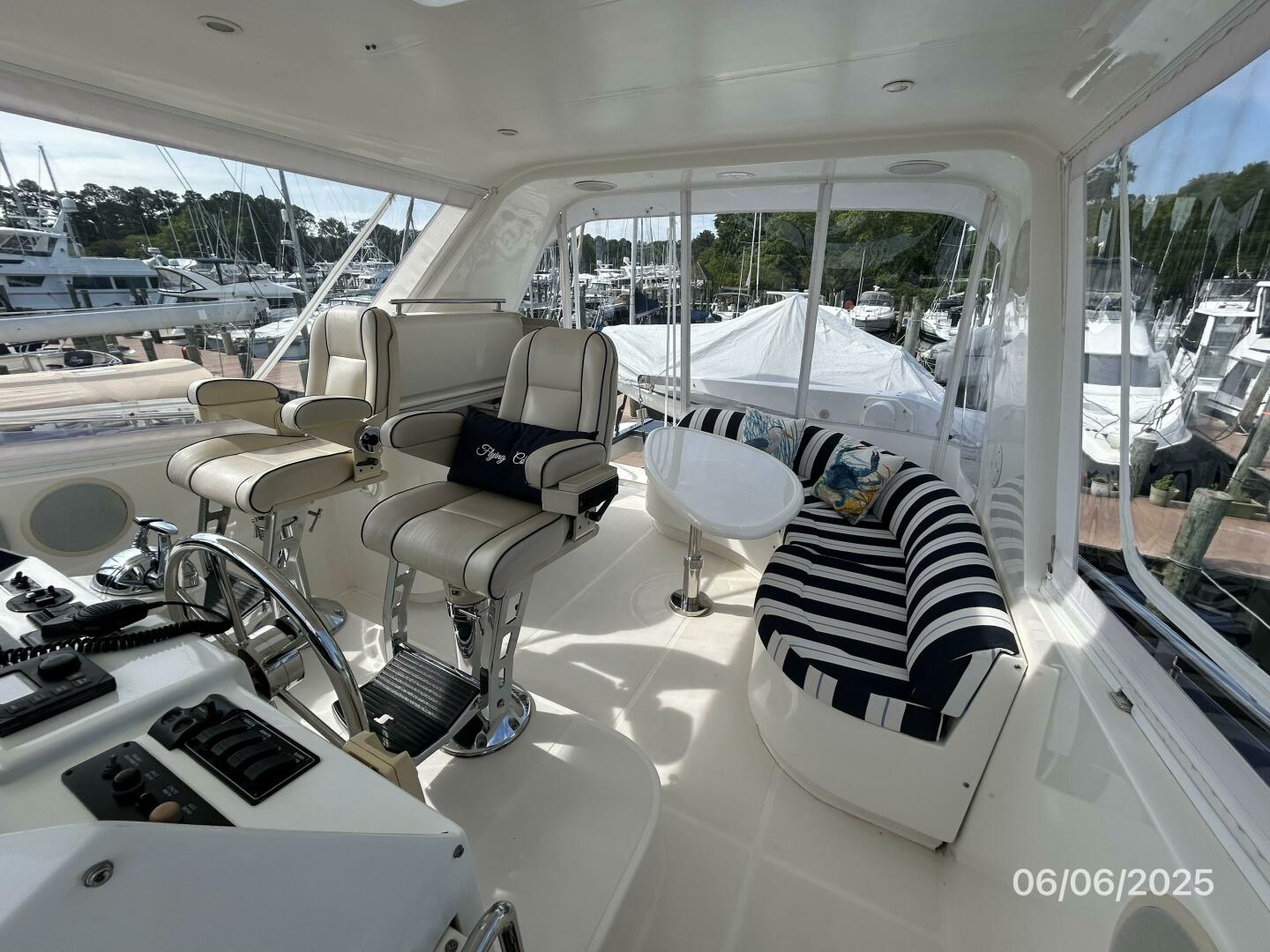 Slide: The Image of 54' Pama flybridge aft - 5404237