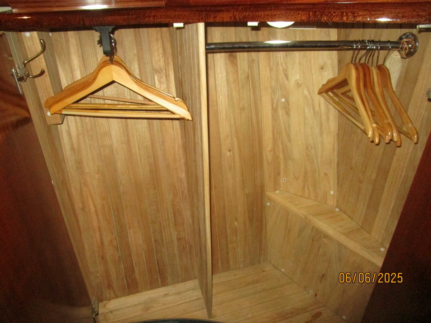 Slide: The Image of 54' Pama master stateroom hanging locker1 - 5404272