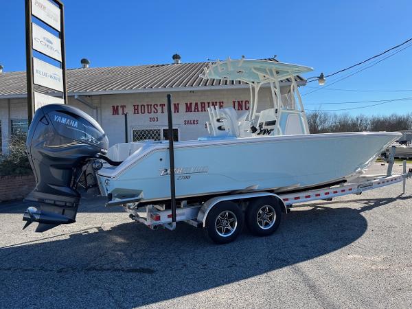 Slide: The Image of 2023 Pathfinder 2700 Open boat with Yamaha engine at Mt. Houston Marine Inc. - 2