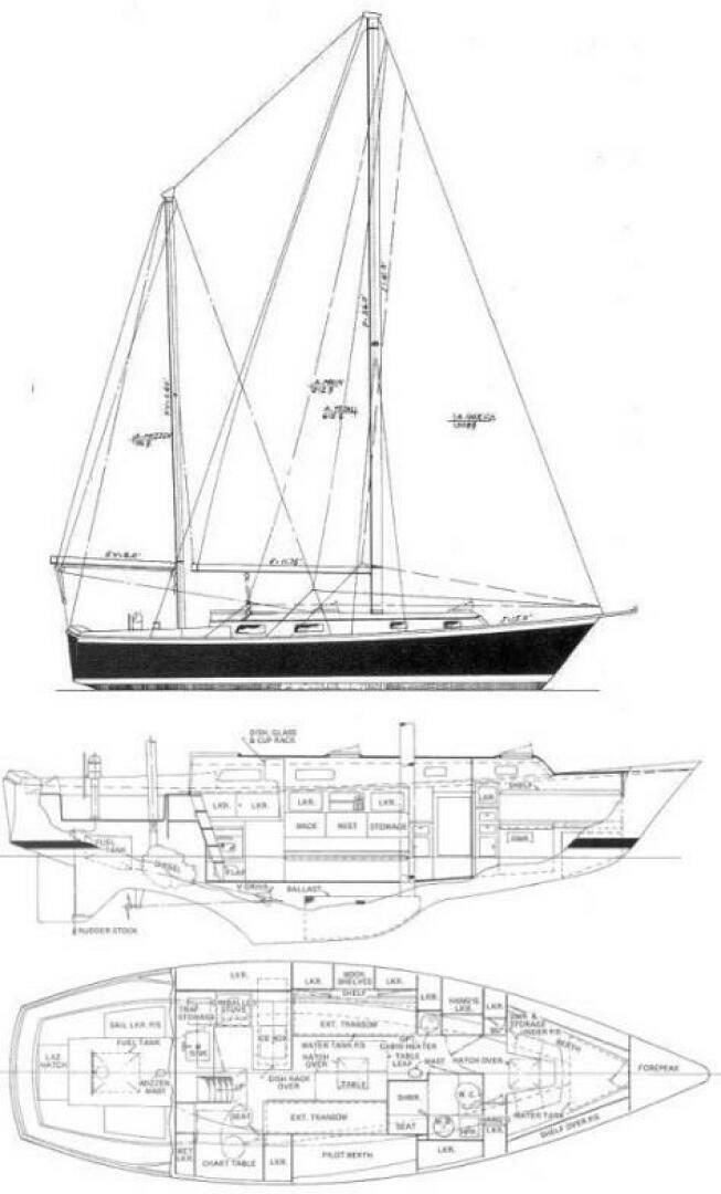 Slide: The Image of Pearson 365 Ketch 1978 - 5071982
