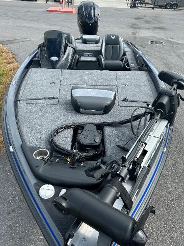 Slide: The Image of 2024 Phoenix 721 Pro XP fishing boat with advanced equipment. - 2