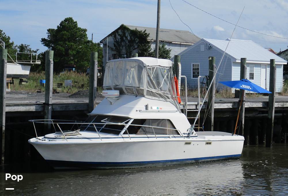 Slide: The Image of Phoenix Bass Boat 29 Flybridge Cruiser 1979 - 11251174