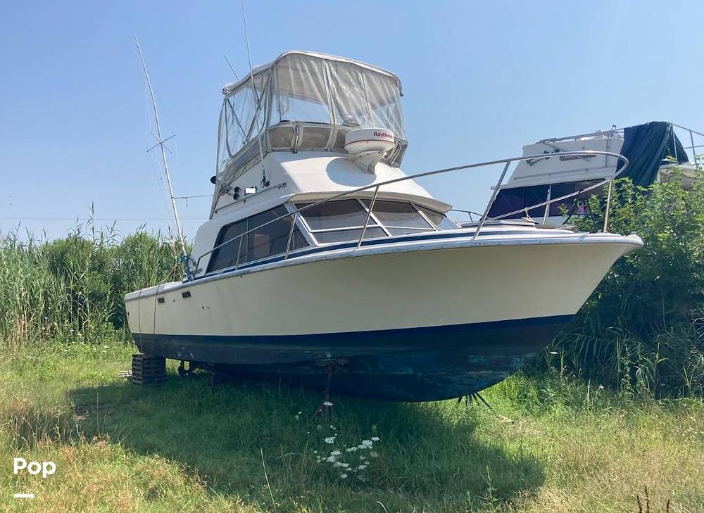 Slide: The Image of Phoenix Bass Boat 29 Flybridge Cruiser 1979 - 11251584