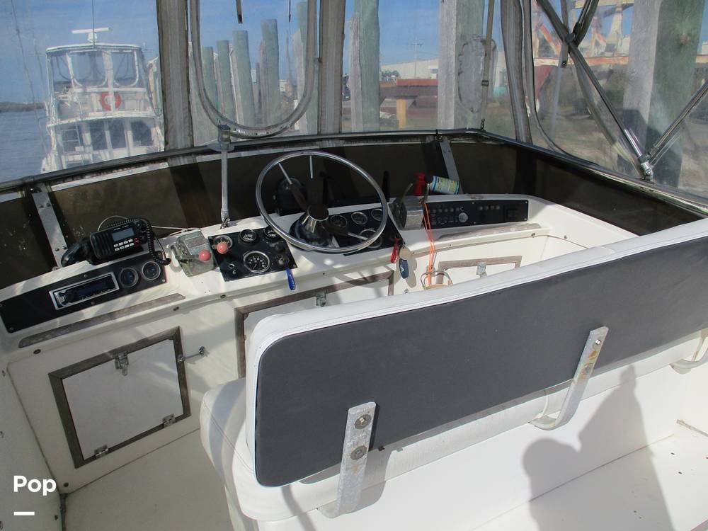 Slide: The Image of Phoenix Bass Boat 29 Flybridge Cruiser 1979 - 11251286