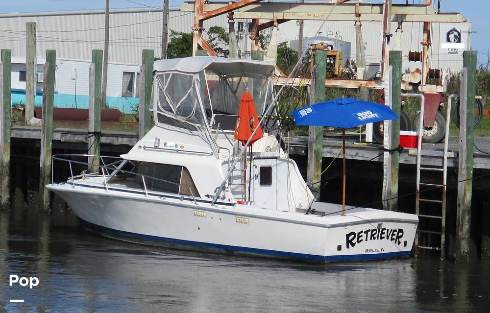 Slide: The Image of Phoenix Bass Boat 29 Flybridge Cruiser 1979 - 11251175