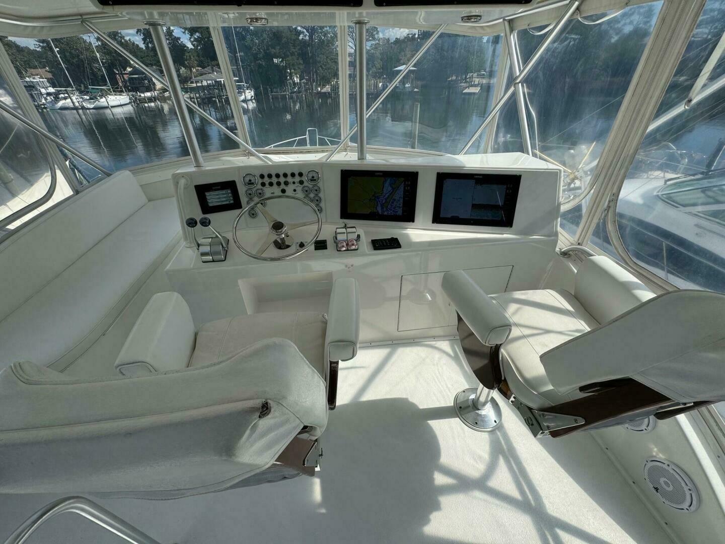 Slide: The Image of 1997 Post 50 Convertible- FLORIDITA- Helm - 4762500