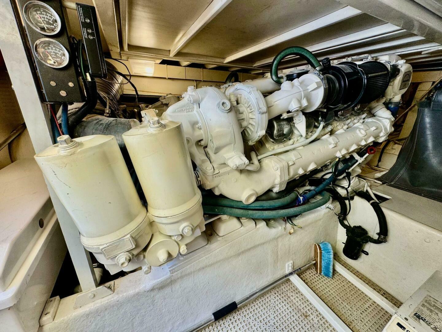 Slide: The Image of 1997 Post 50 Convertible- FLORIDITA- Engine Room - 4762507