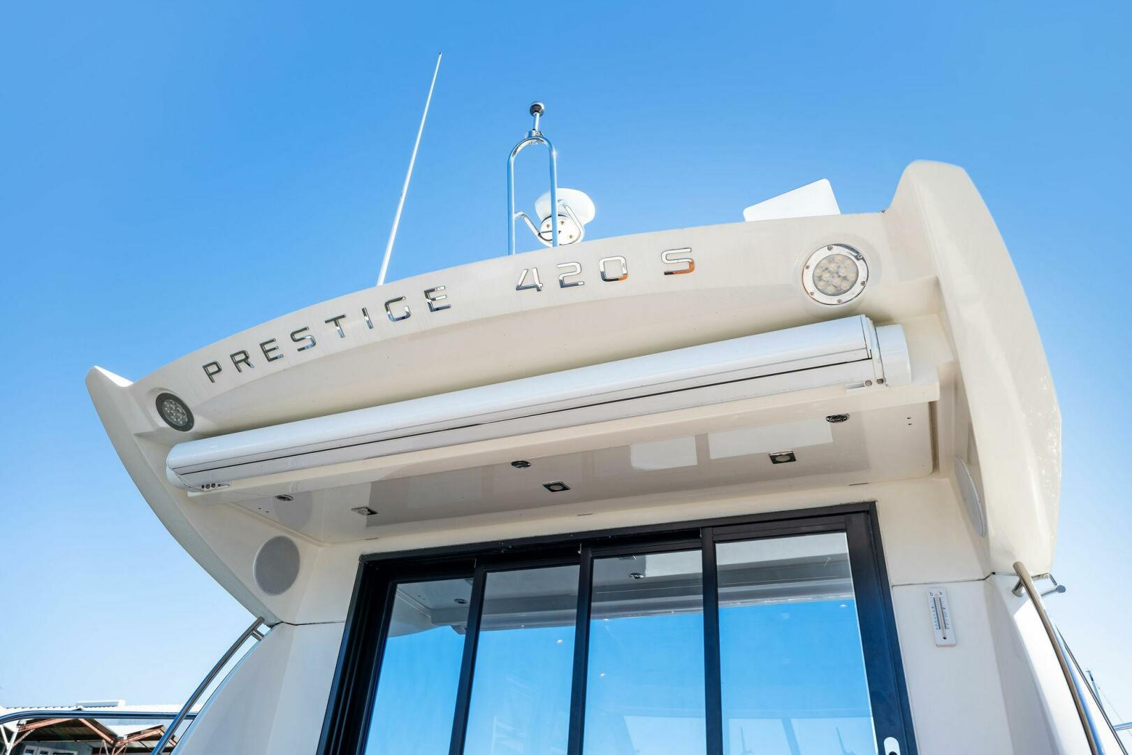 Slide: The Image of 2020 Prestige 420S- KAREN ANN III- Aft Deck Sunshade - 5053612
