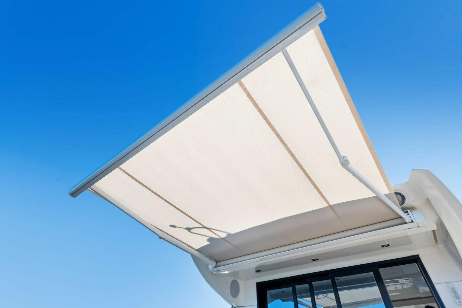 Slide: The Image of 2020 Prestige 420S- KAREN ANN III- Aft Deck Sunshade - 5053616