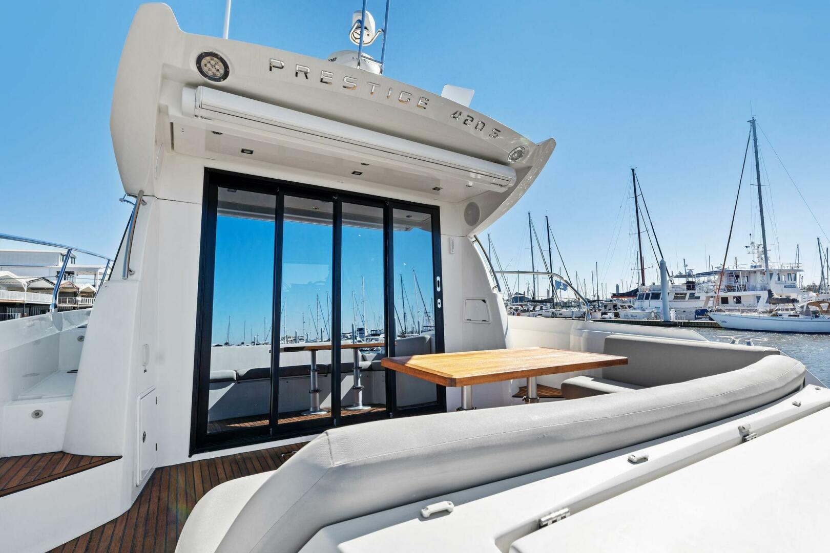 Slide: The Image of 2020 Prestige 420S- KAREN ANN III- Aft Deck  - 5053607