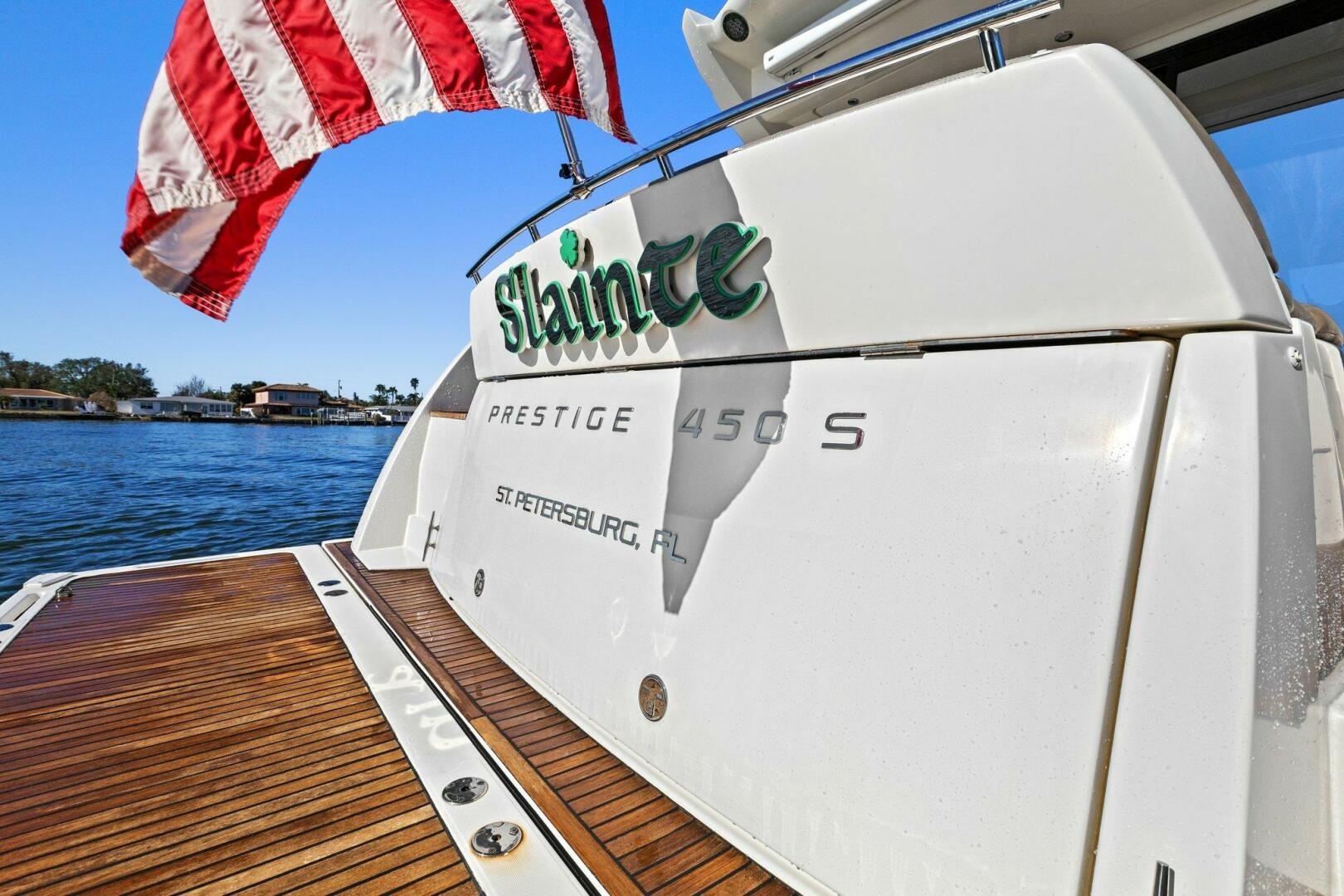 Slide: The Image of 2014 45 Prestige 450S - Slainte - Swim Platform - 4835821