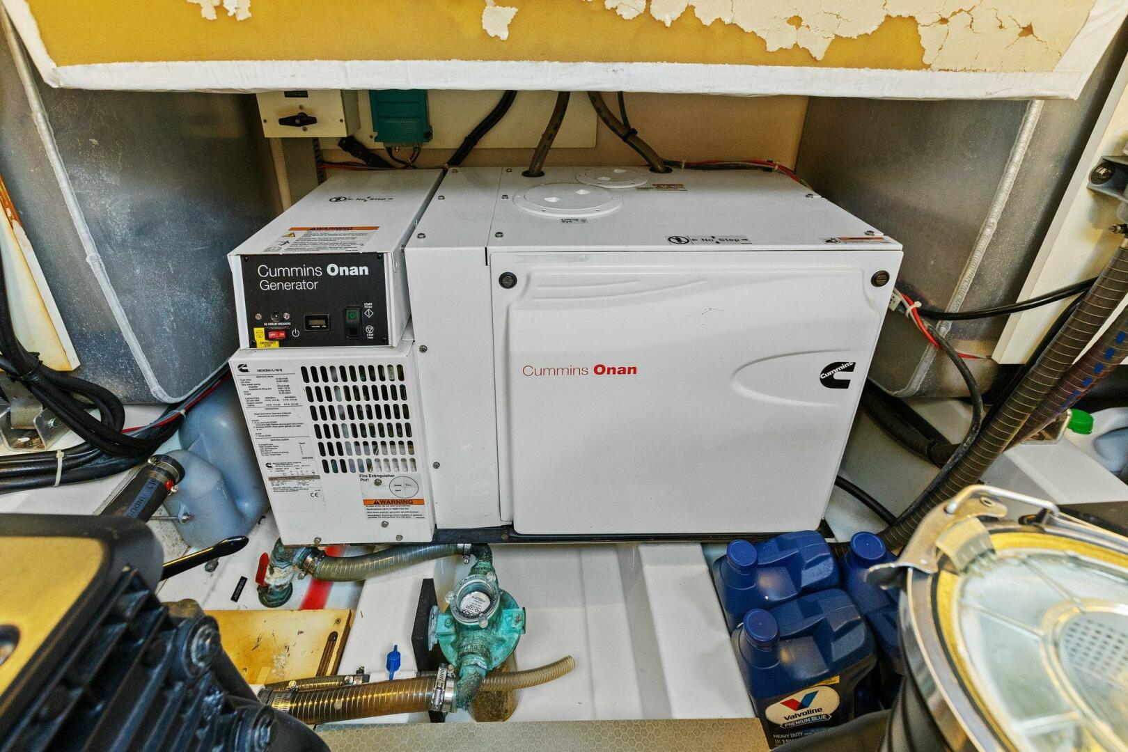 Slide: The Image of 2014 45 Prestige 450S - Slainte - Engine Room - 4835920