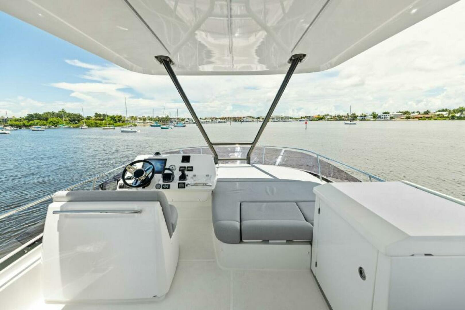 Slide: The Image of 2024 Prestige 460 Fly- GOODLIFE-Upper Helm - Flybridge - 5301595
