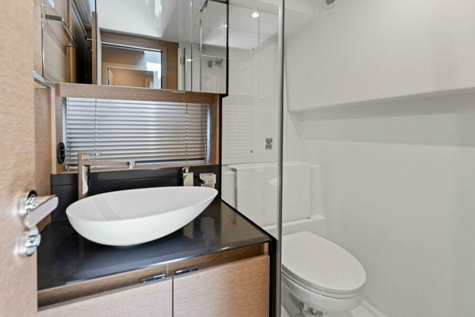 Slide: The Image of 2024 Prestige 460 Fly- GOODLIFE-Master Stateroom Head - 5301617