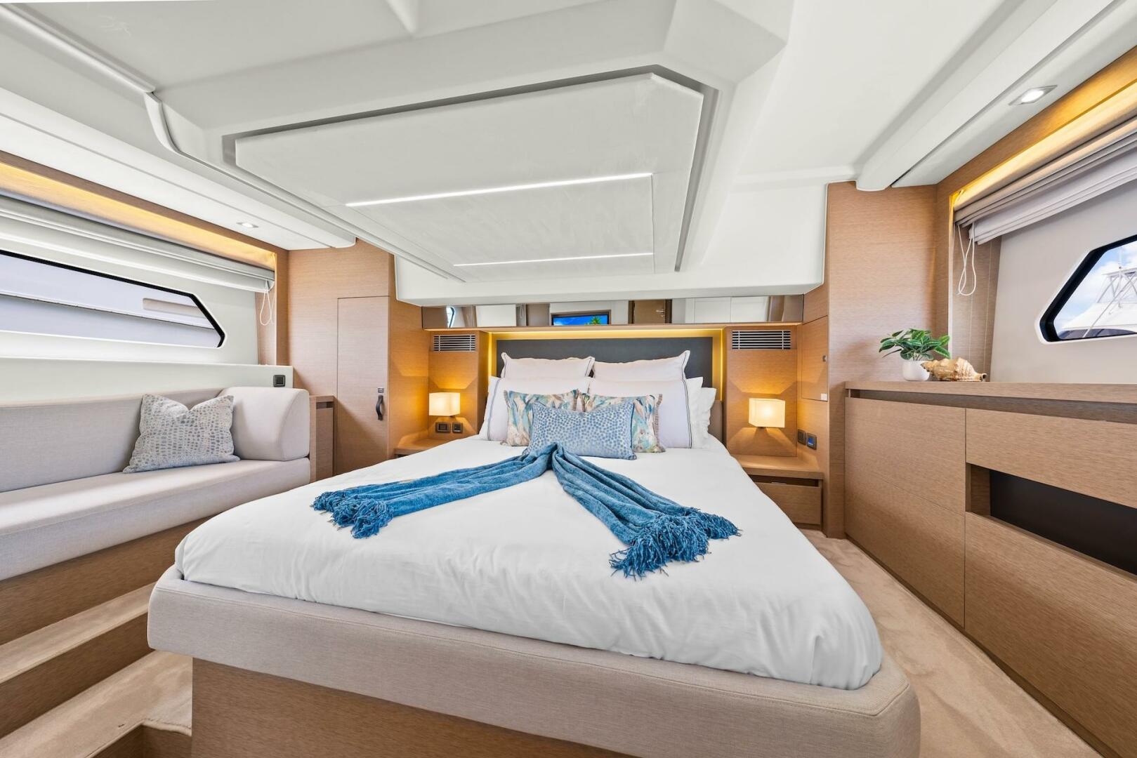 Slide: The Image of 2024 Prestige 460 Fly- GOODLIFE-Master Stateroom - 5340325