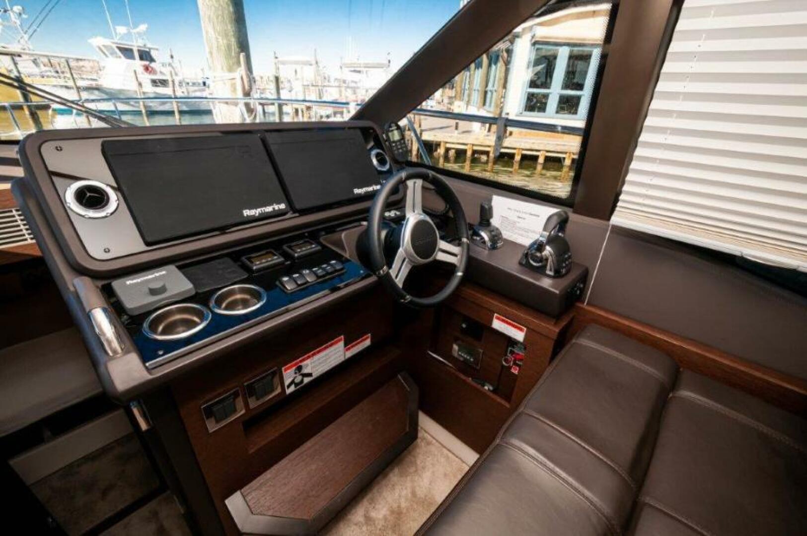 Slide: The Image of 2019 Prestige 460 Flybridge Helm 2 - 4985069