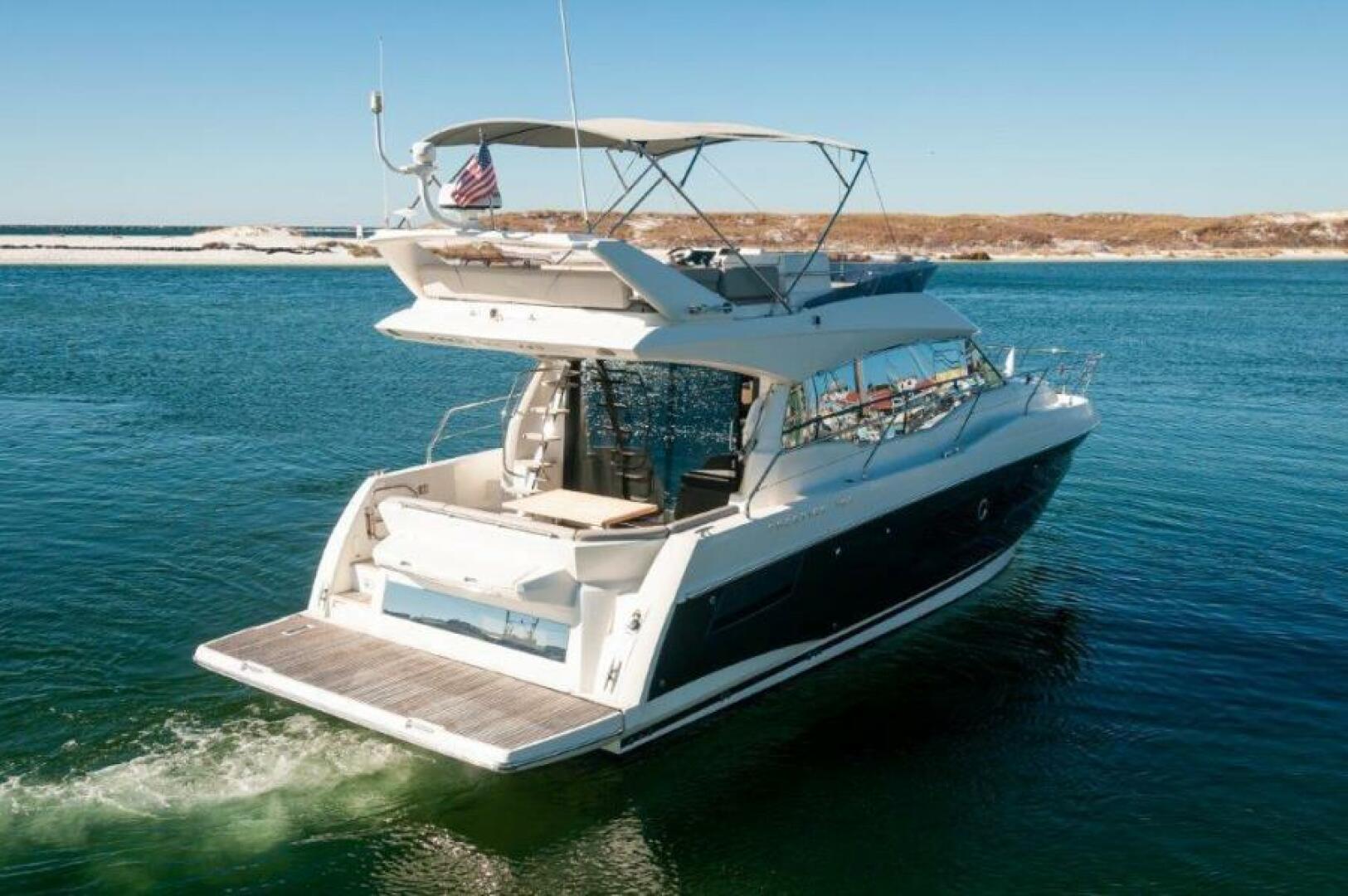 Slide: The Image of 2019 Prestige 460 Flybridge Transom - 4985080